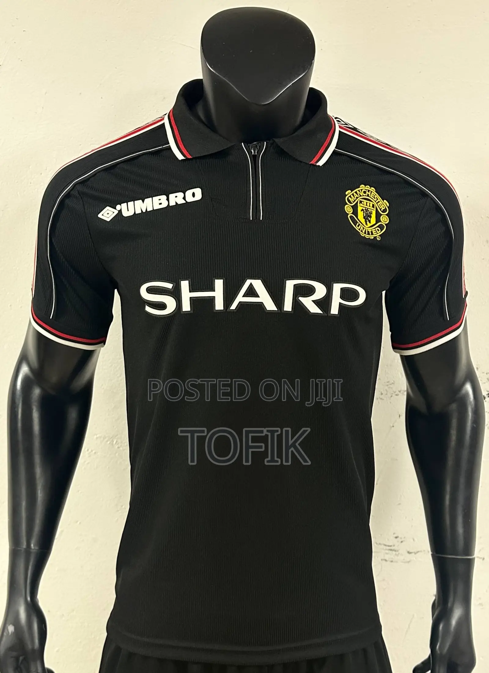 1998/99 Sharp Manchester United Retro Jersey Home, Away and 3rd Kit