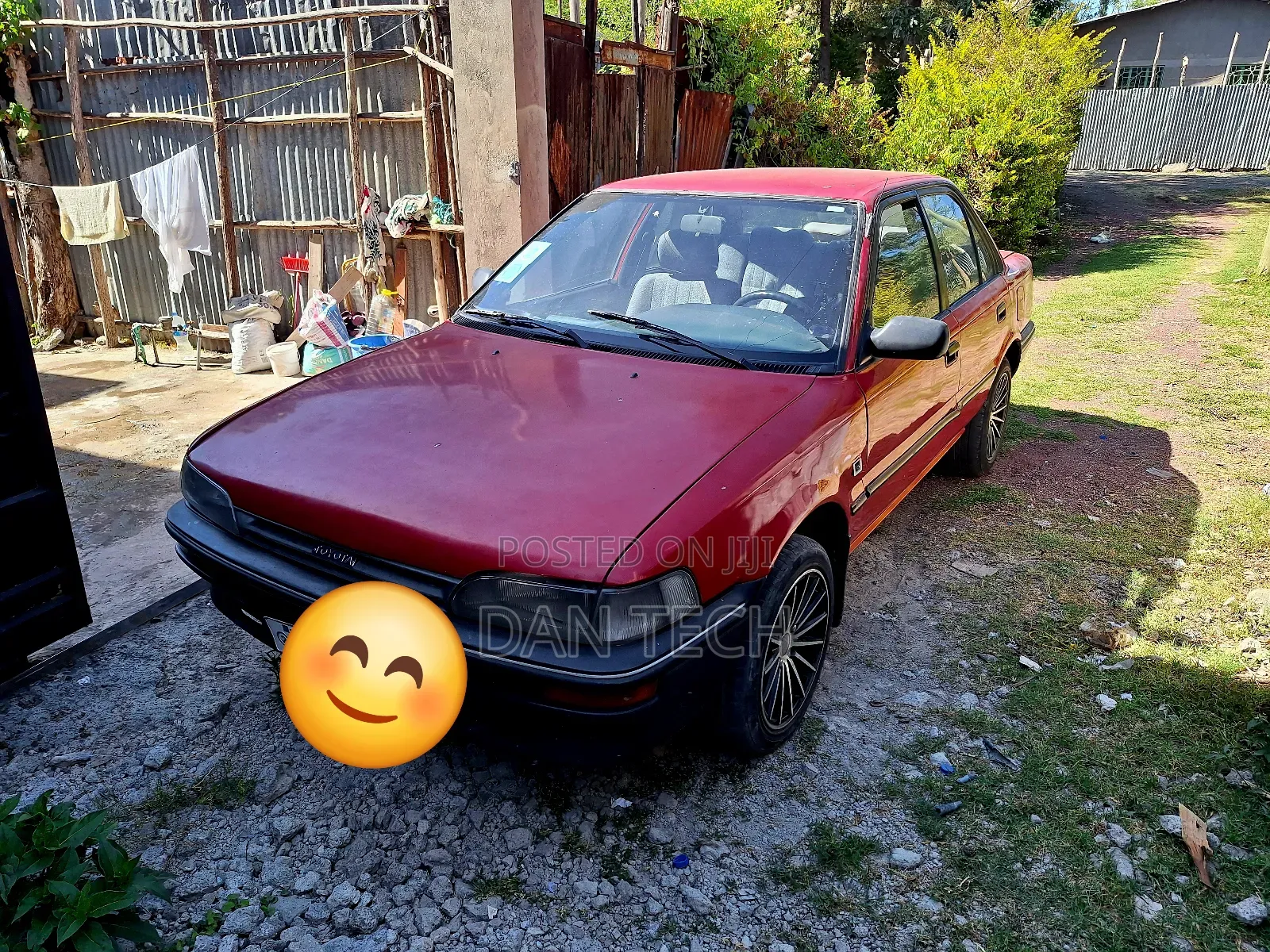 Toyota Corolla 1990 Red