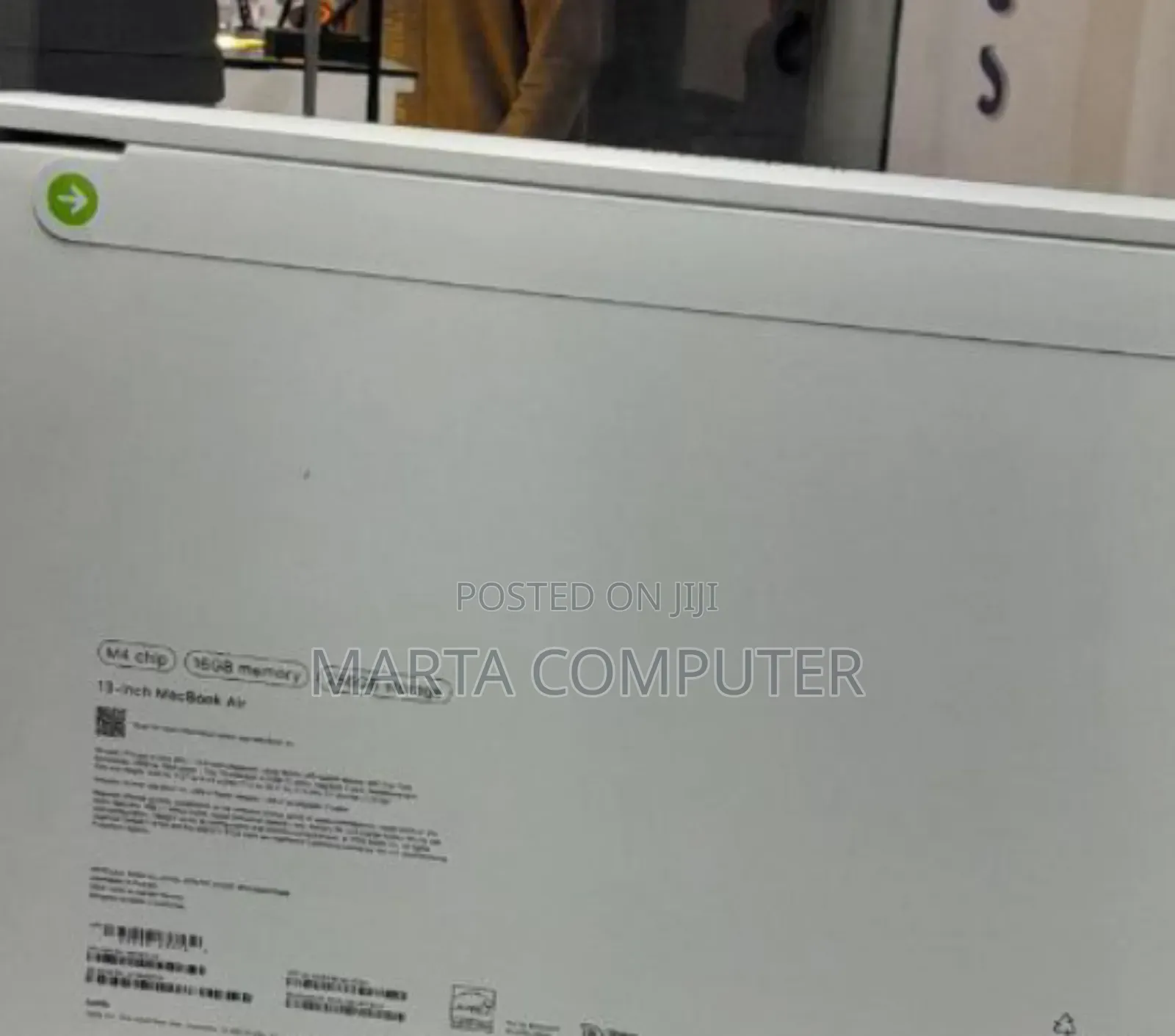 New Laptop Apple MacBook Air 16GB Apple M4 SSD 256GB