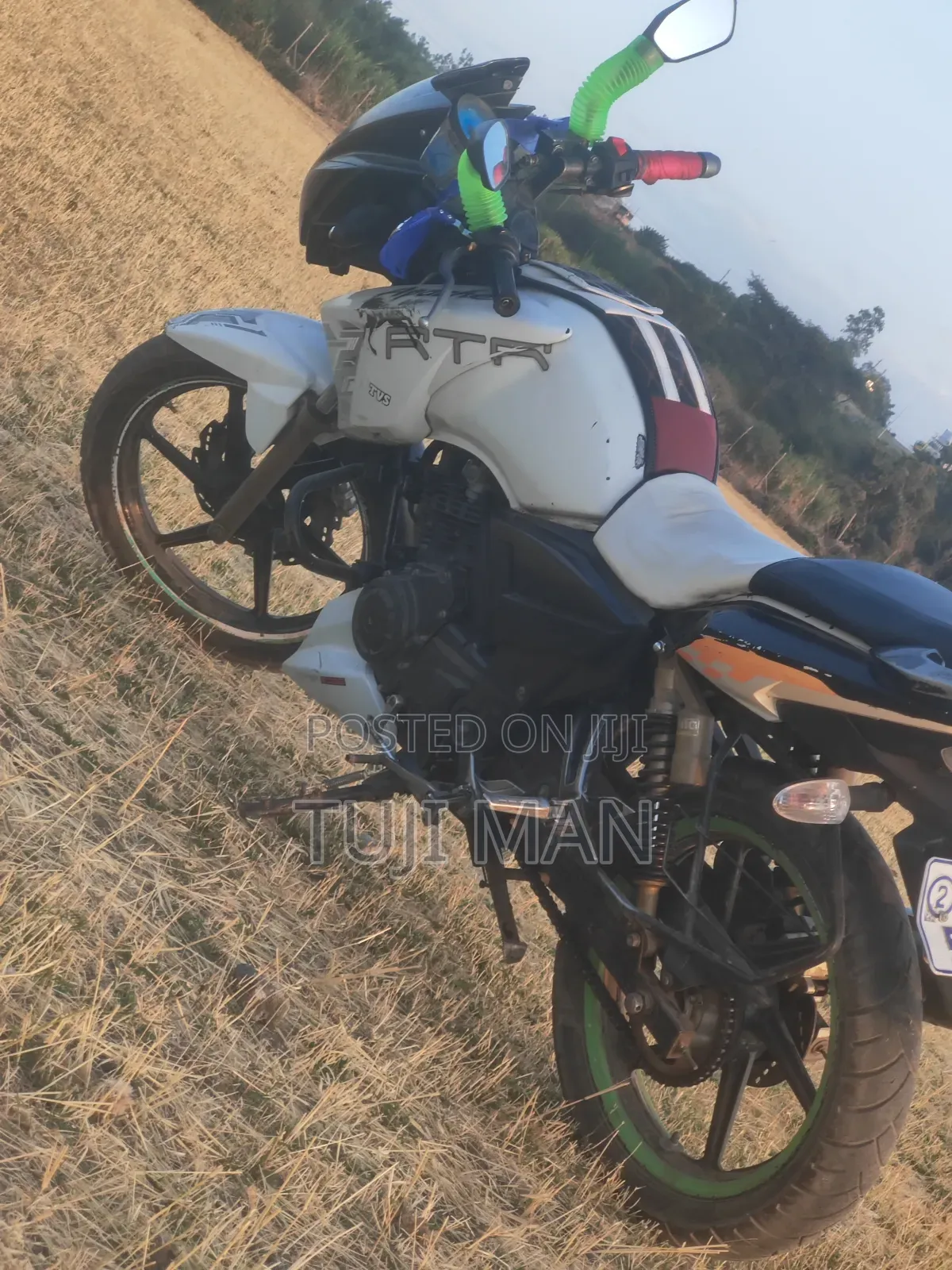 Motorcycle 2017 White