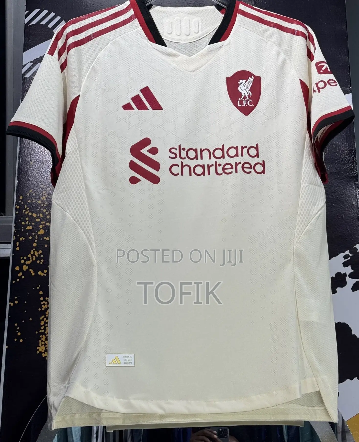 2025/26 Liverpool Away Jersey Player Version