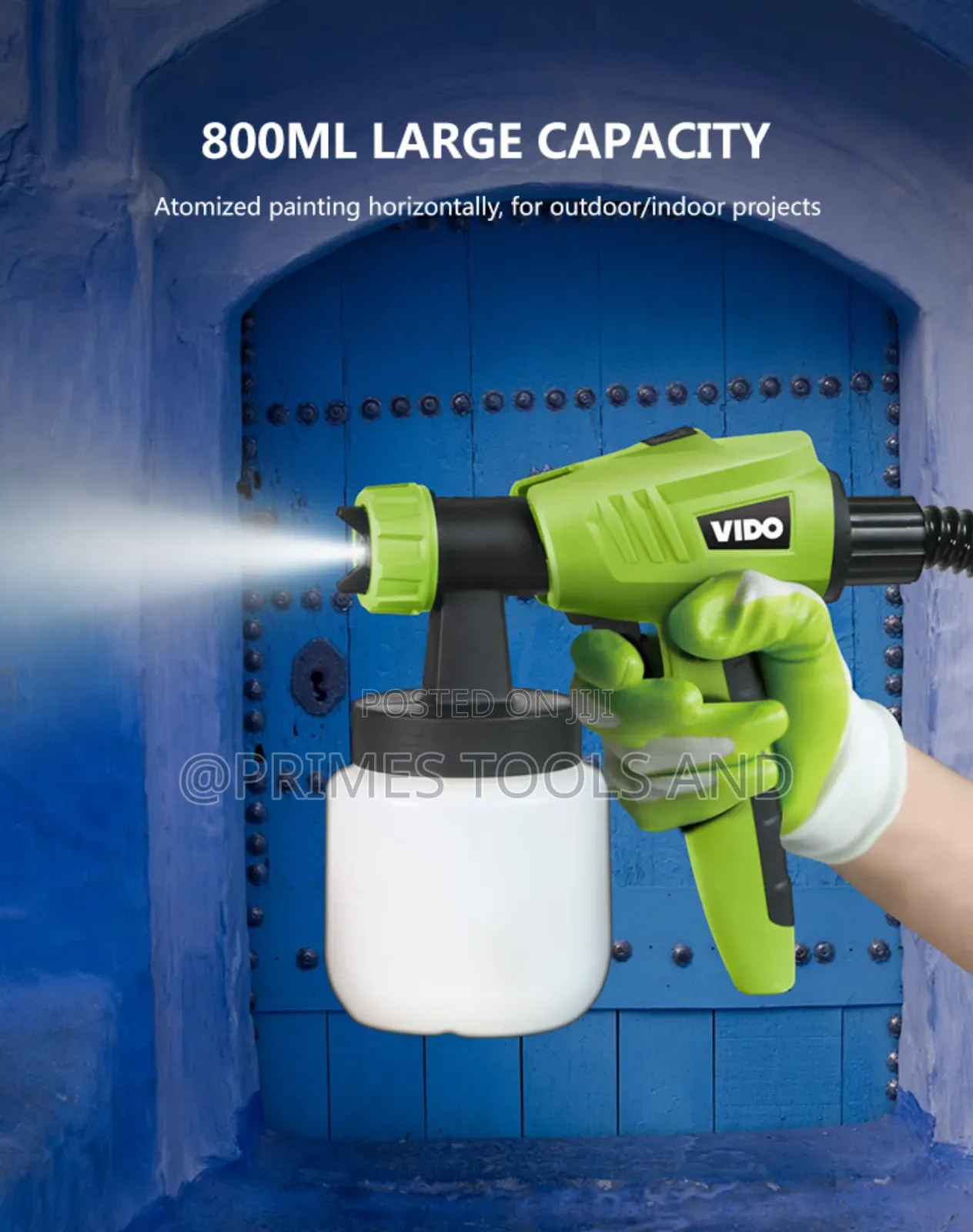 Vido 500w Spray Gun, Electric Spray Gun, Paint