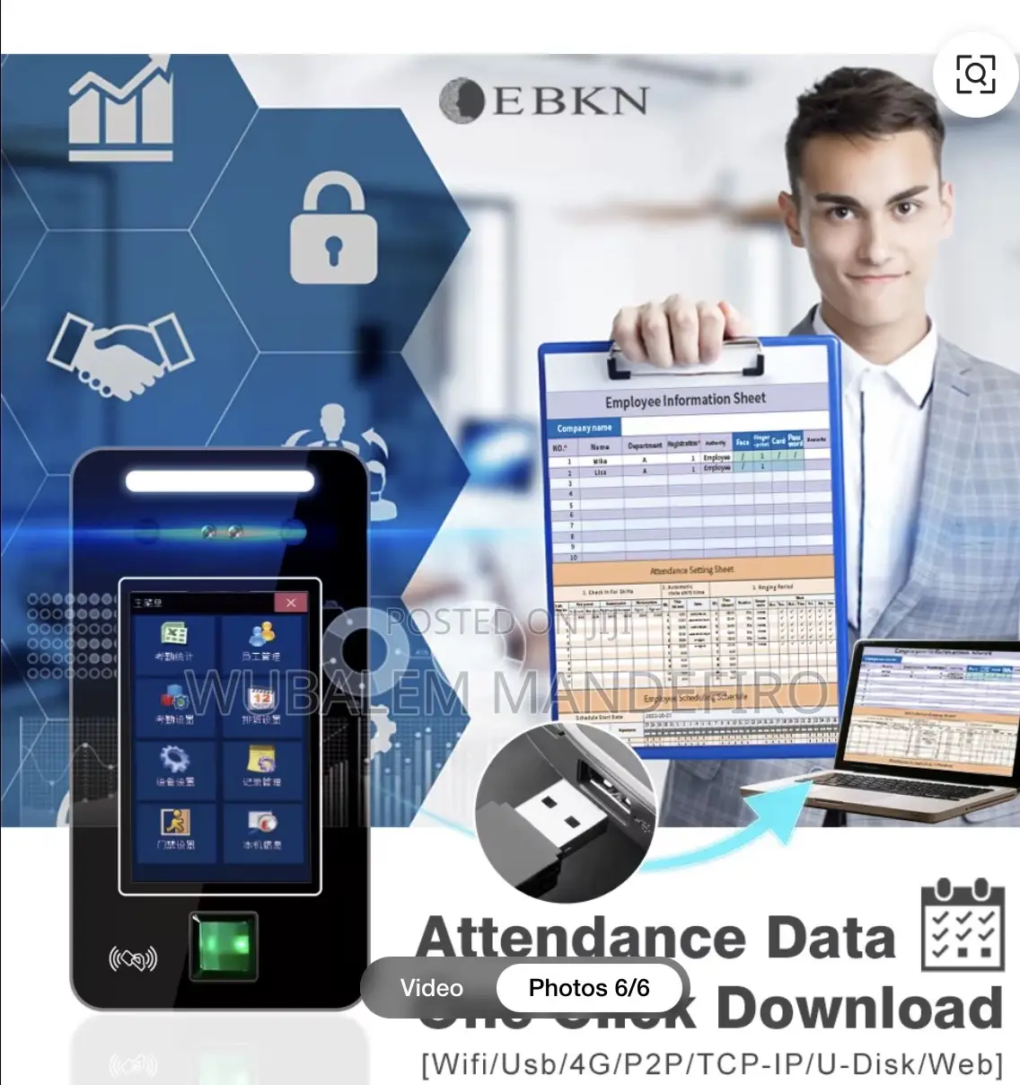 Zkteco Time Attendance