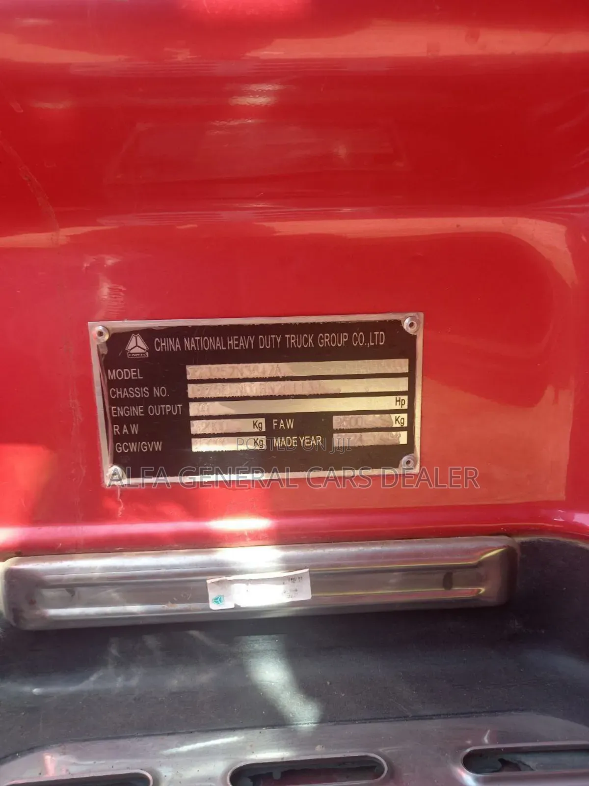 2024 ሞዴል ሲኖ ገልባጭ ጎማ:80% ባንክ : 2.9 ሚሊየን