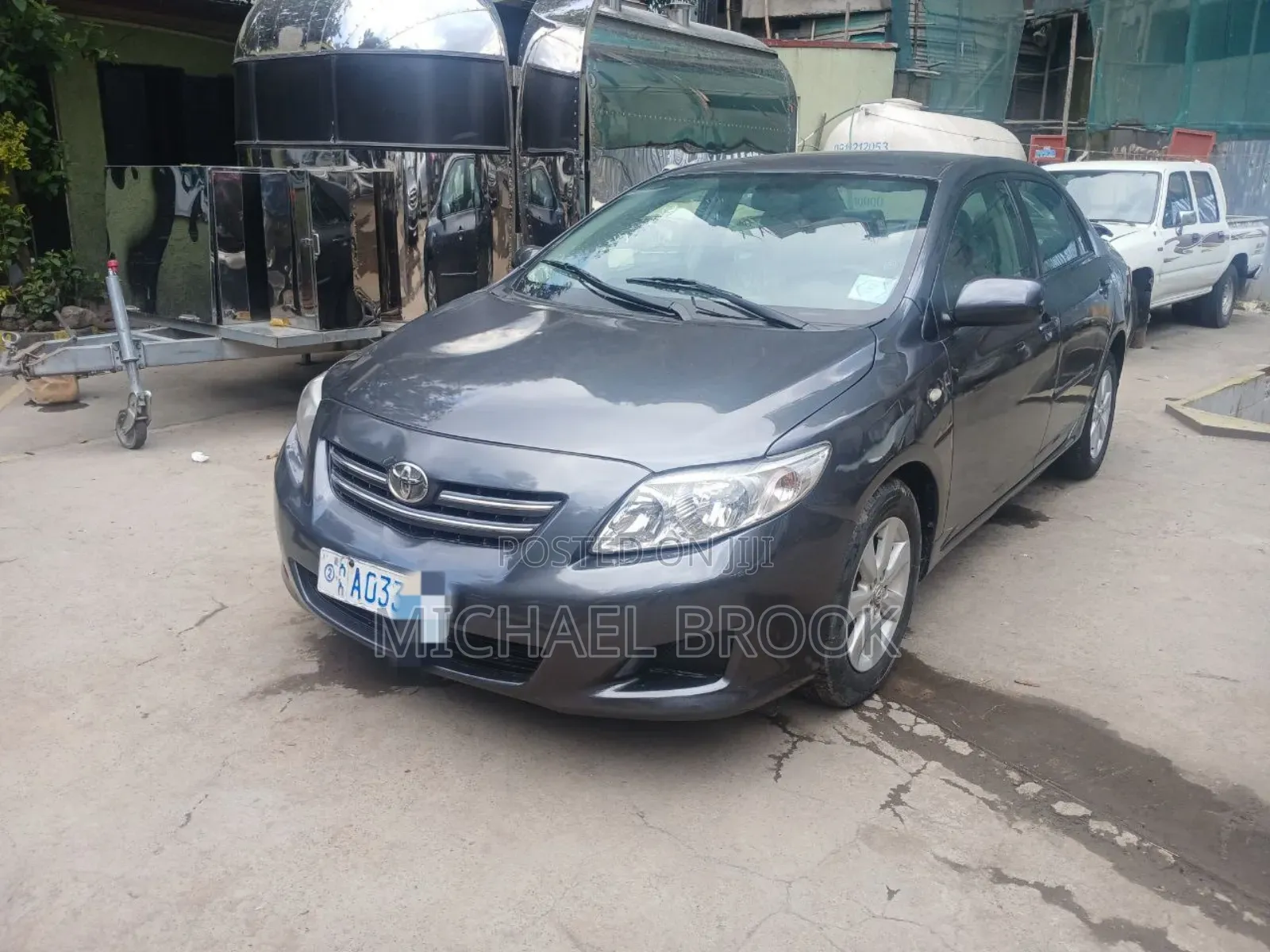Toyota Corolla 2008 Gray