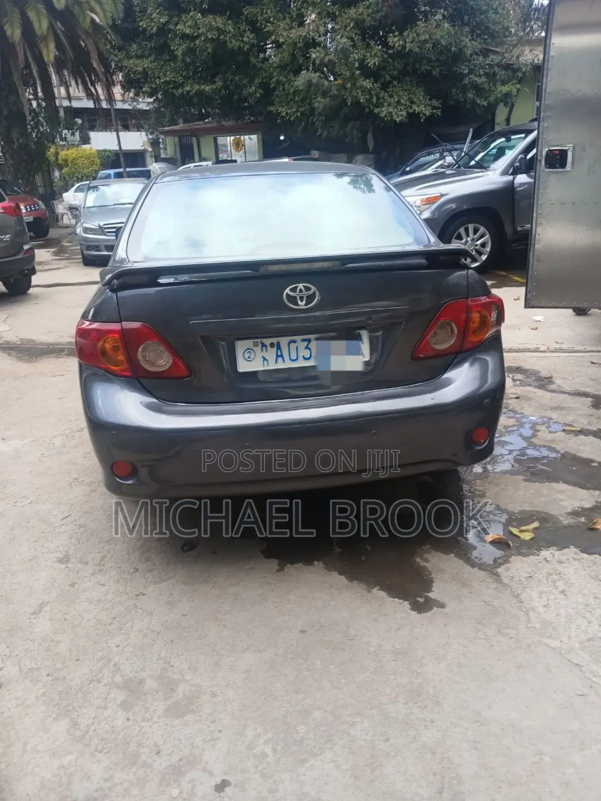 Toyota Corolla 2008 Gray