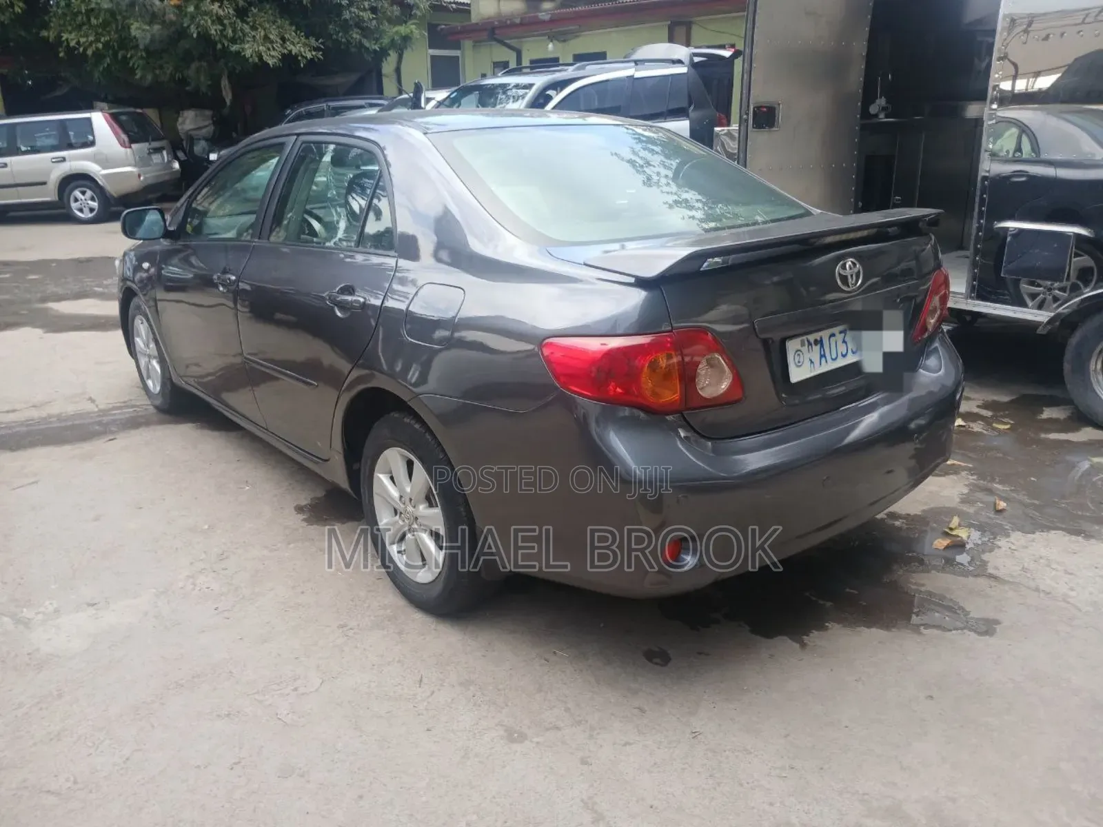 Toyota Corolla 2008 Gray