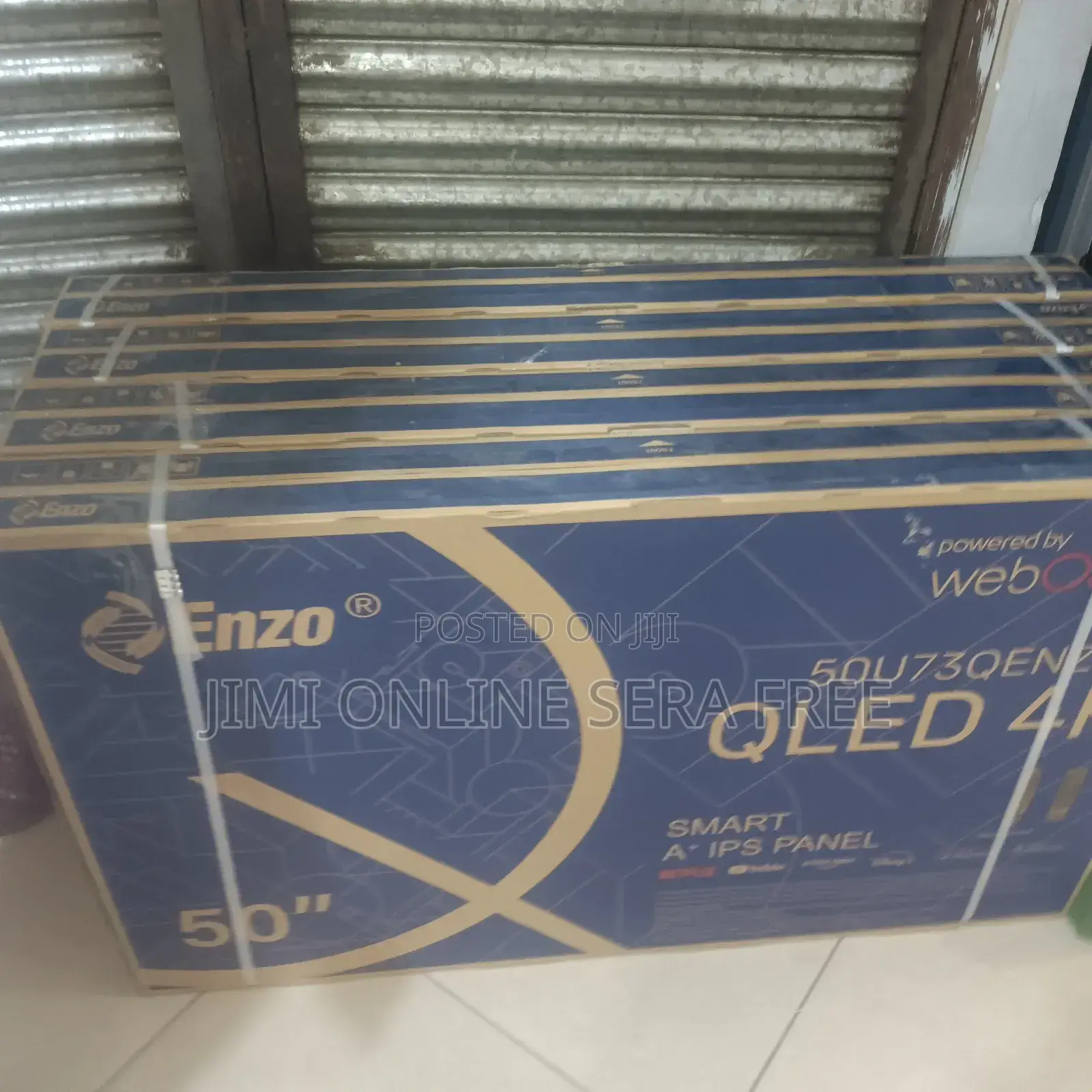 Enzo Smart Qled Tv 50 Inch Android Framless Tv 2025 Model