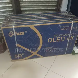 Enzo Smart Qled Tv 50 Inch Android Framless Tv 2025 Model