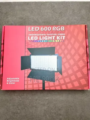 Professional Photo and Video Led 600 RGB Light and 50w Power