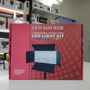 Professional Photo and Video Led 600 RGB Light and 50w Power