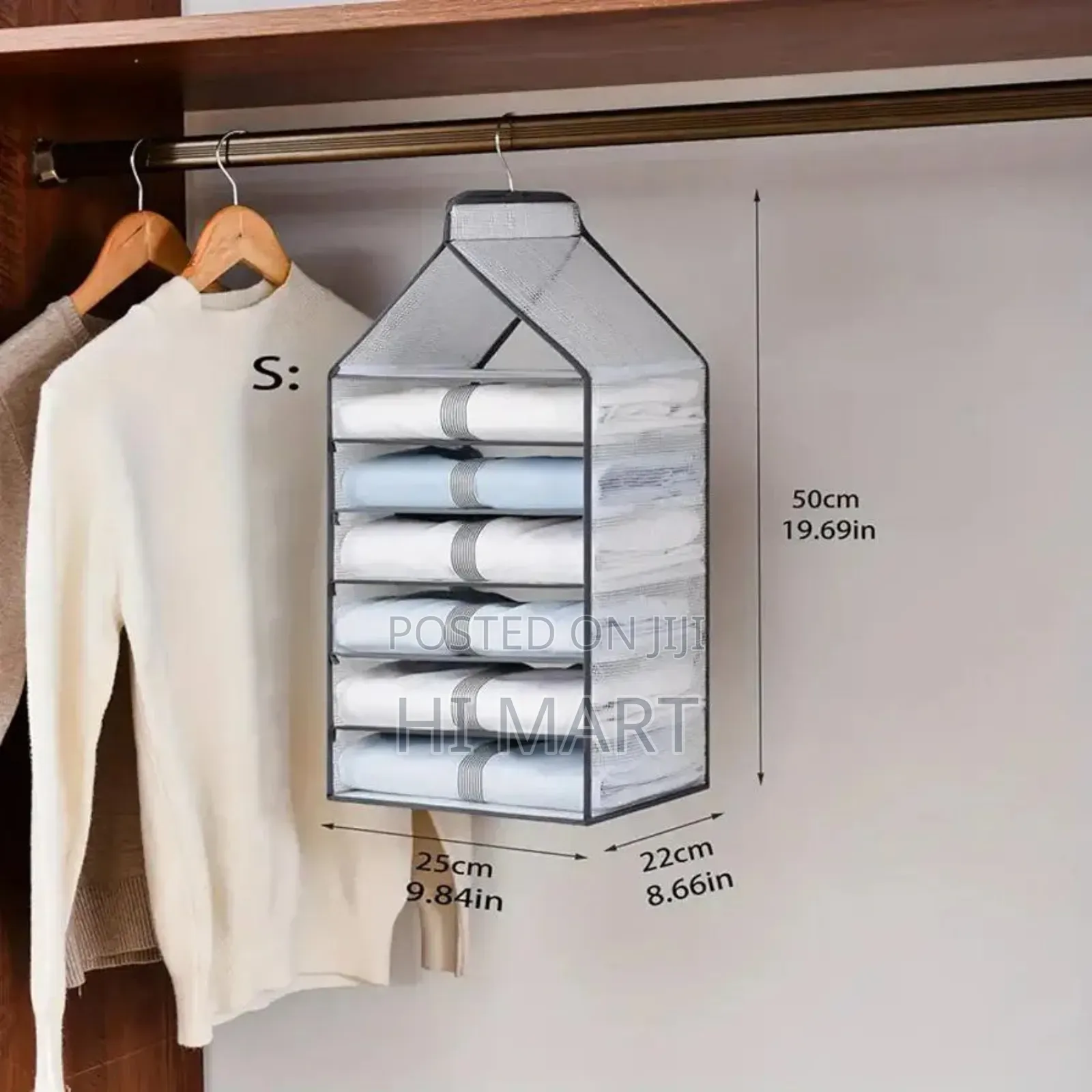 6 Layer Hanging Clothes Organizers