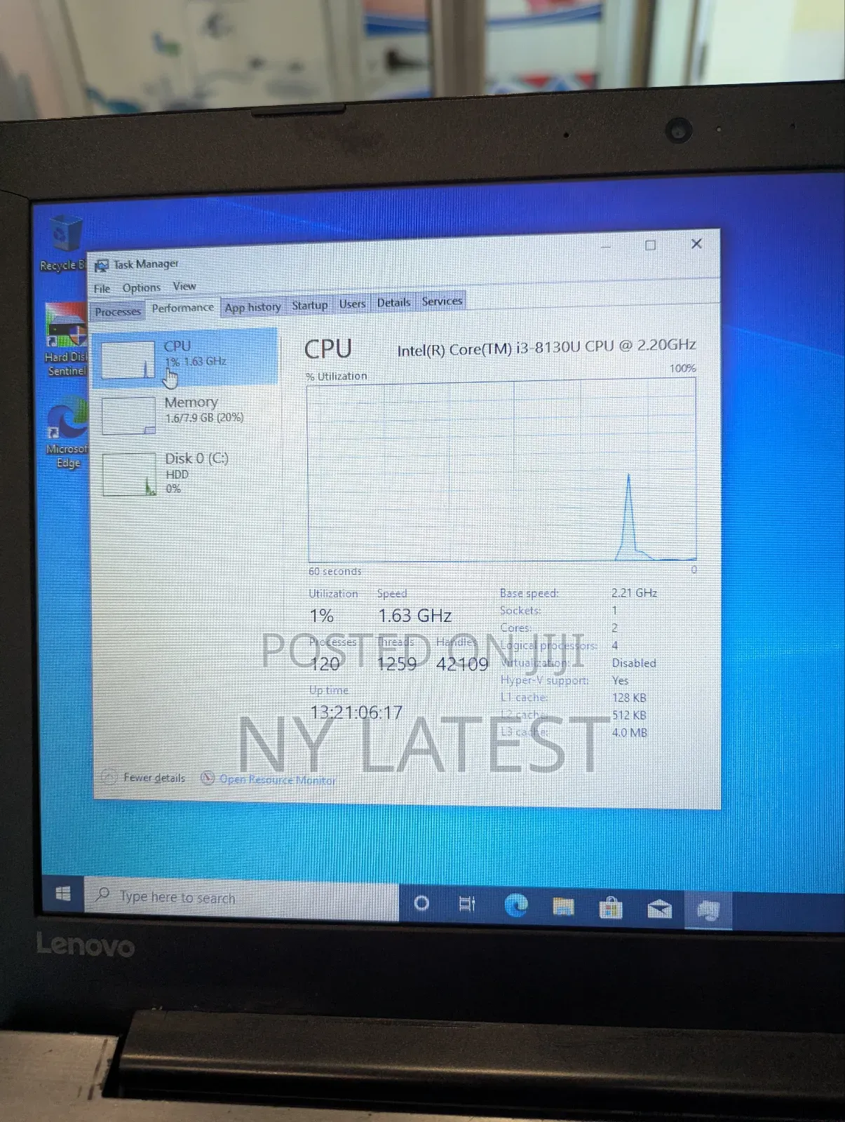 Laptop Lenovo IdeaPad 330C 8GB Intel Core I3 HDD 500GB