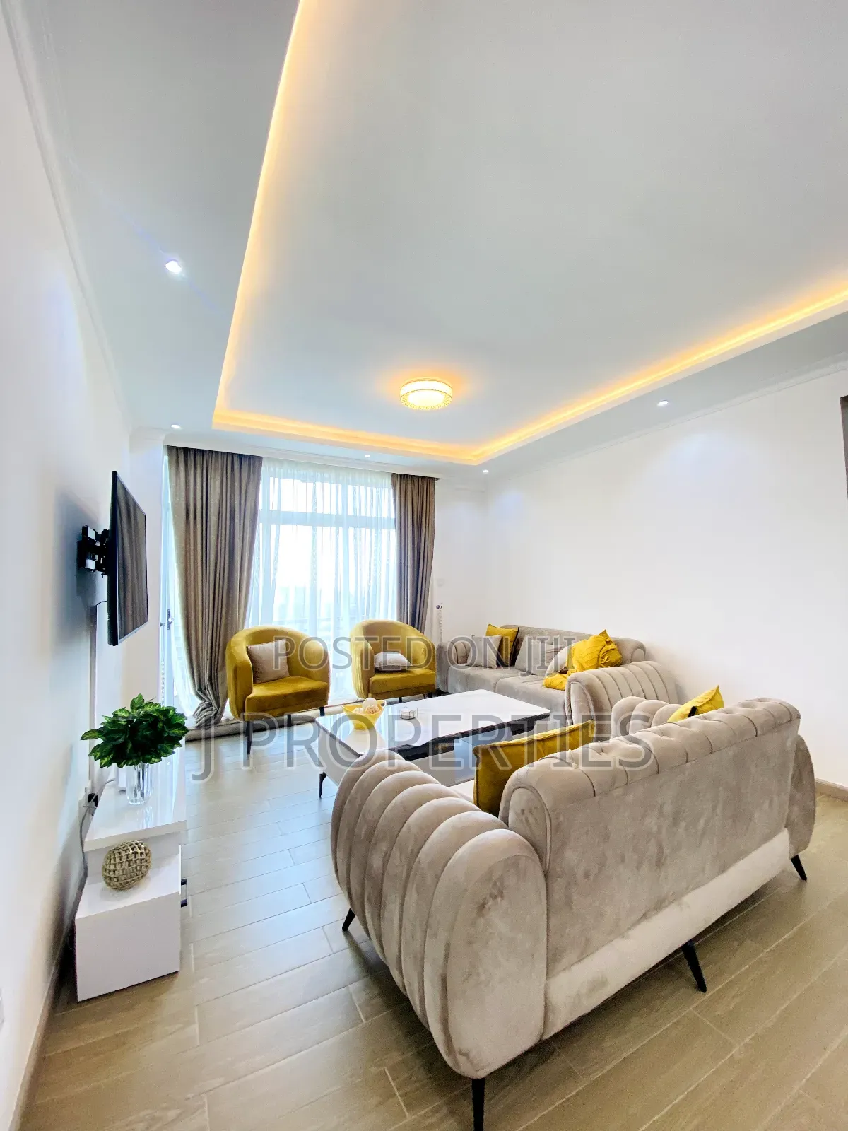 Furnished 3bdrm Apartment in Bole for rent