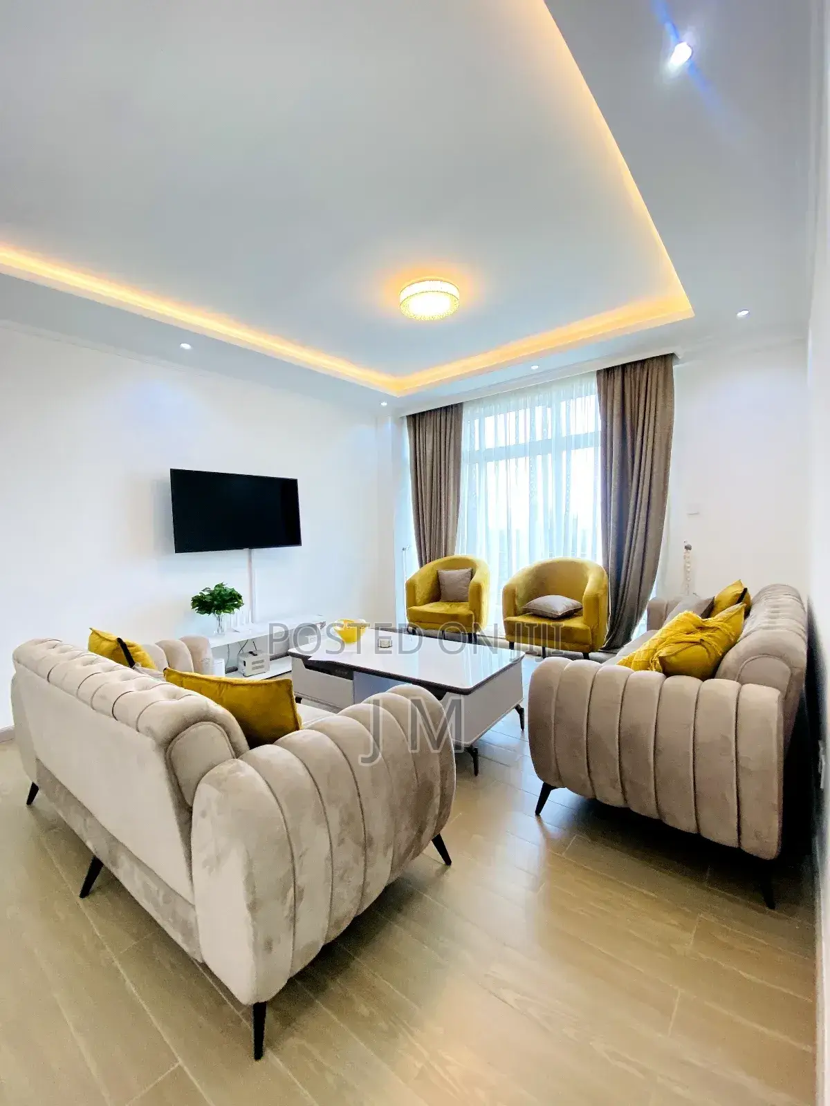 Furnished 3bdrm Apartment in Bole for rent