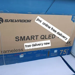 Salvadoor Smart Qled Tv 75 Inch 4k Android Framless 2025 Model