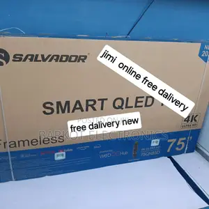 Salvadoor Smart Qled Tv 75 Inch 4k Android Framless 2025 Model