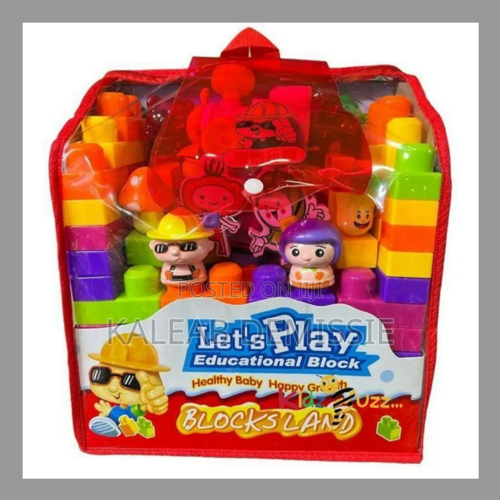 88 Piece Kids Educational Building Blocks Set