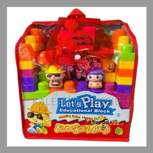 88 Piece Kids Educational Building Blocks Set