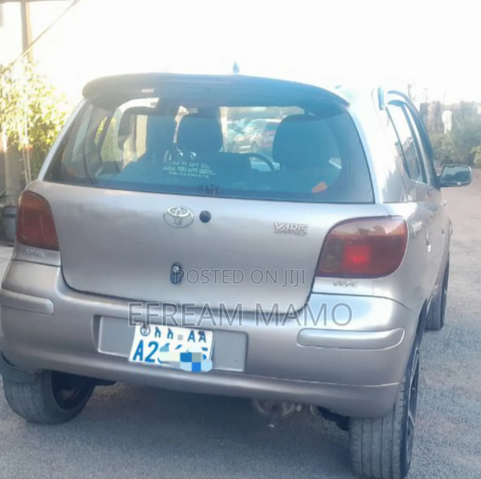 Toyota Yaris 2004 Gray
