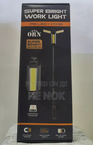 Super Bright Work Light P50 Led+3 Cob