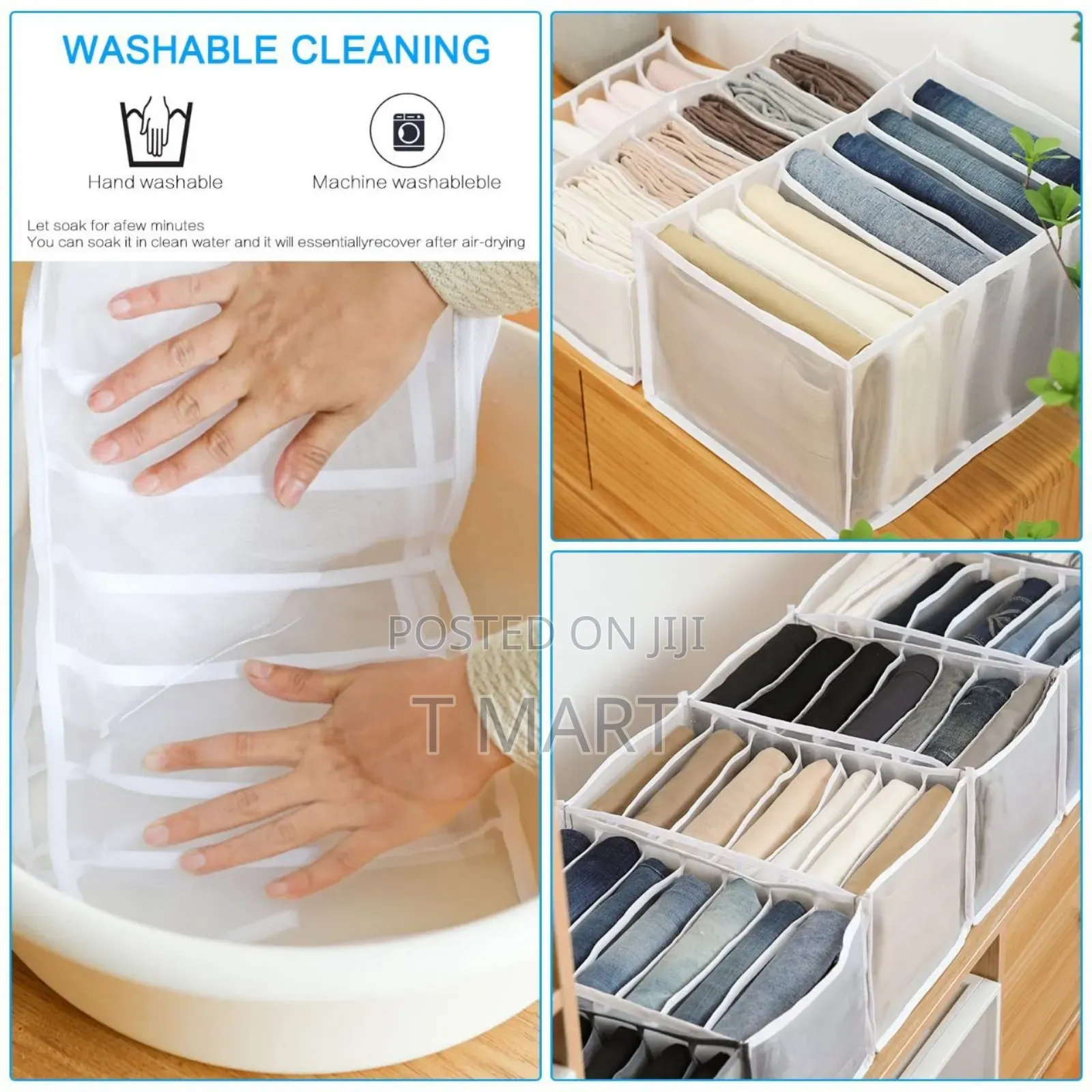 Hanging Clothes Organiser for Wardrobe