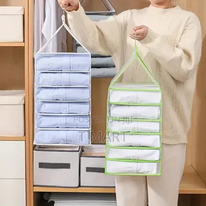 Hanging Clothes Organiser for Wardrobe