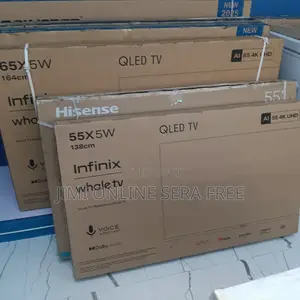 Infinix Smart Qled Tv 55 Inch Andraid Framless Tv 2025 Model