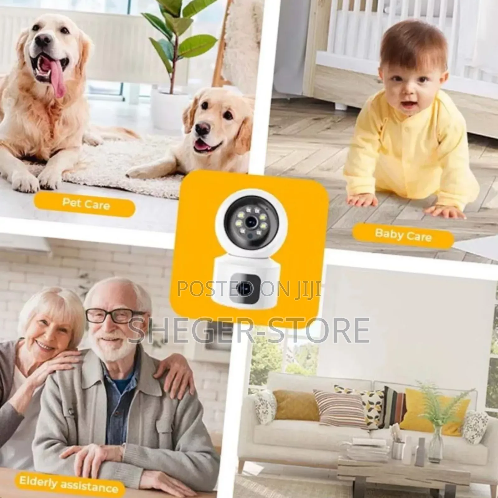 High Resolution Smart Wifi Security Camera