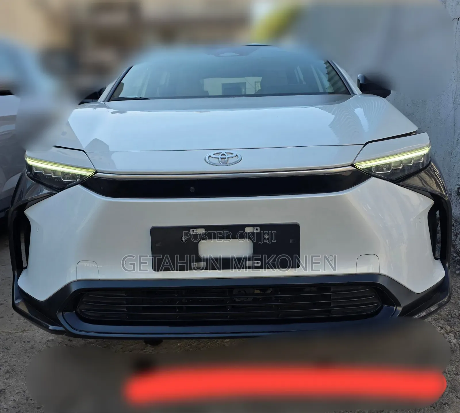 New Toyota bZ4X 2023 White