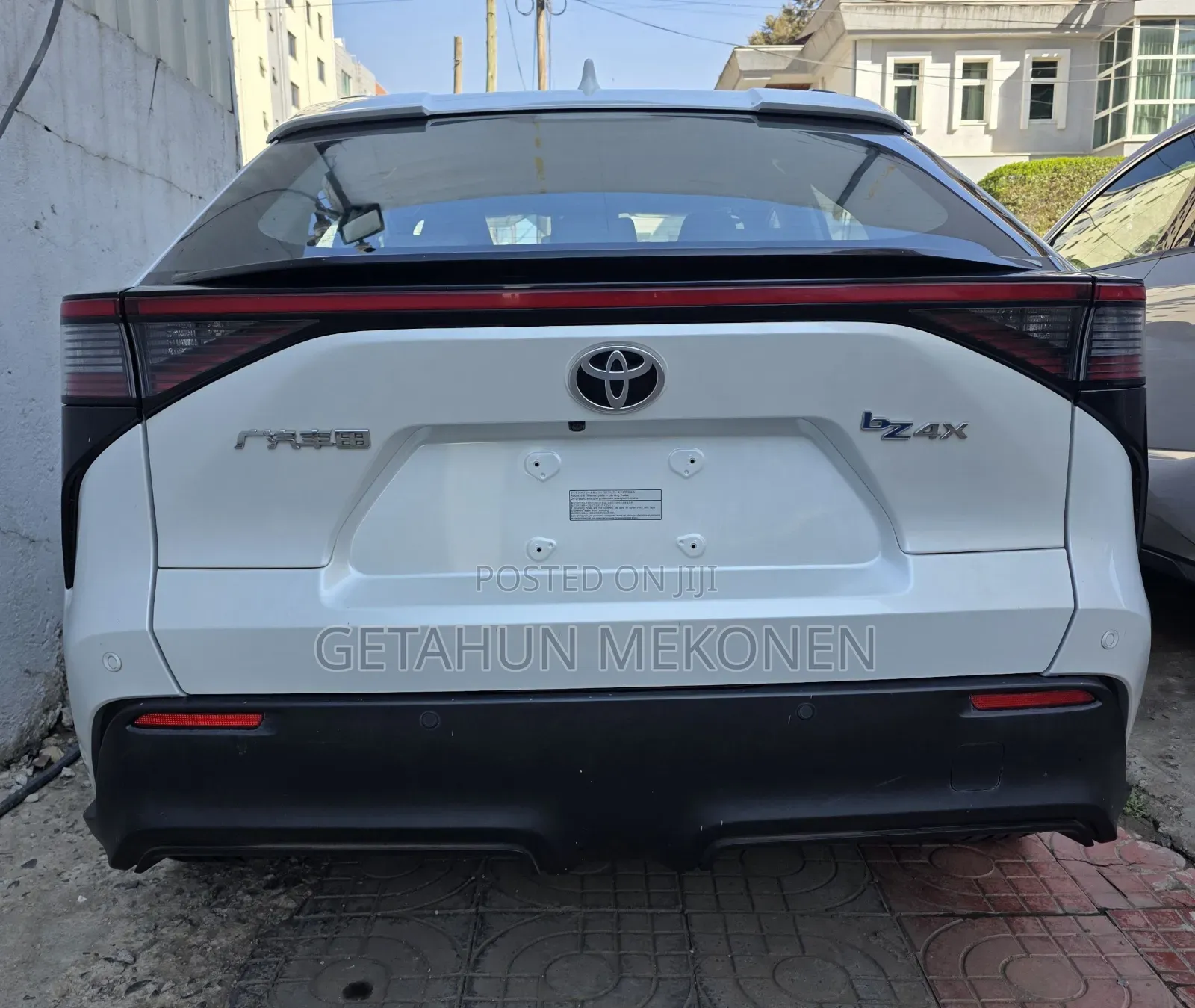 New Toyota bZ4X 2023 White