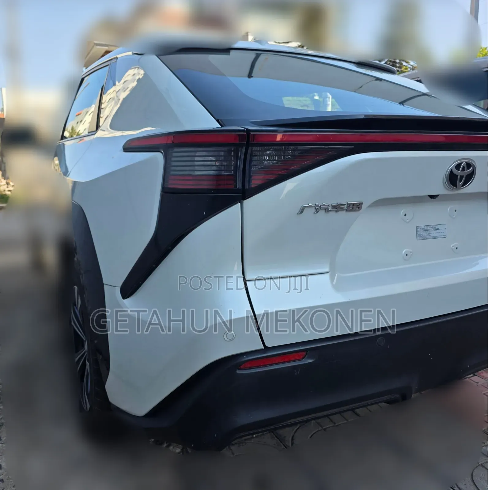 New Toyota bZ4X 2023 White