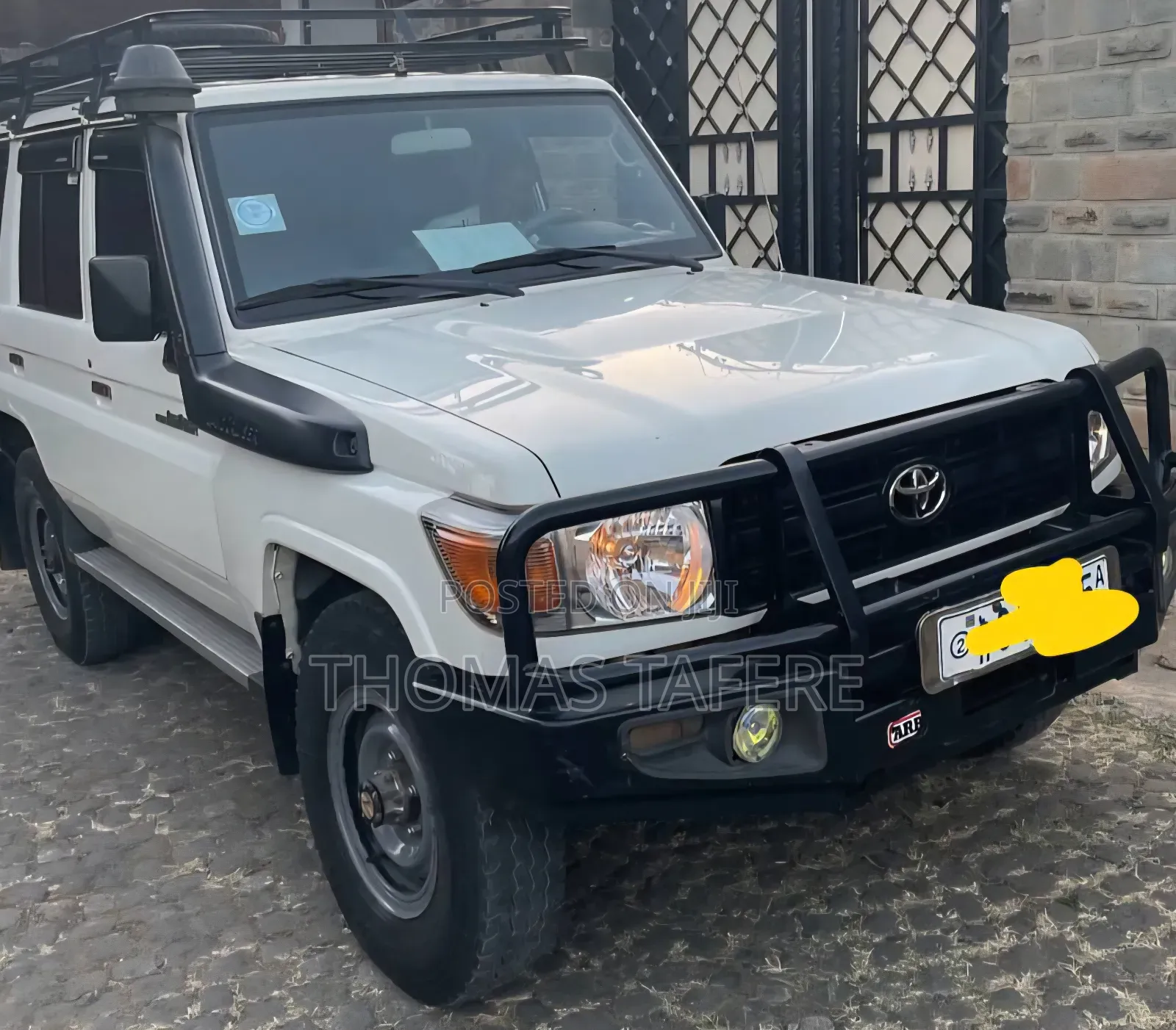 Toyota Land Cruiser 2018 Off white