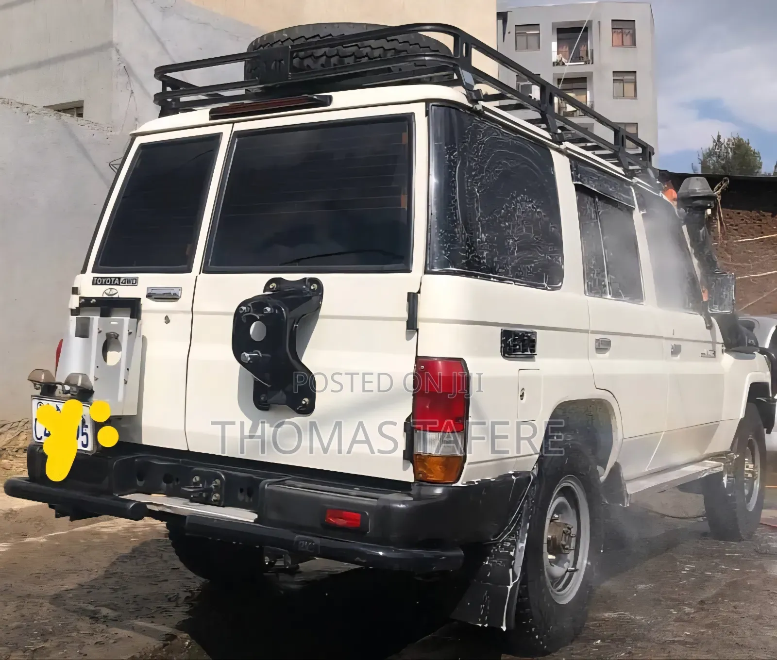 Toyota Land Cruiser 2018 Off white