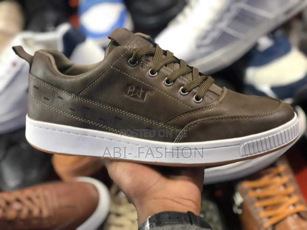 Caterpillar Pure Leather Flat