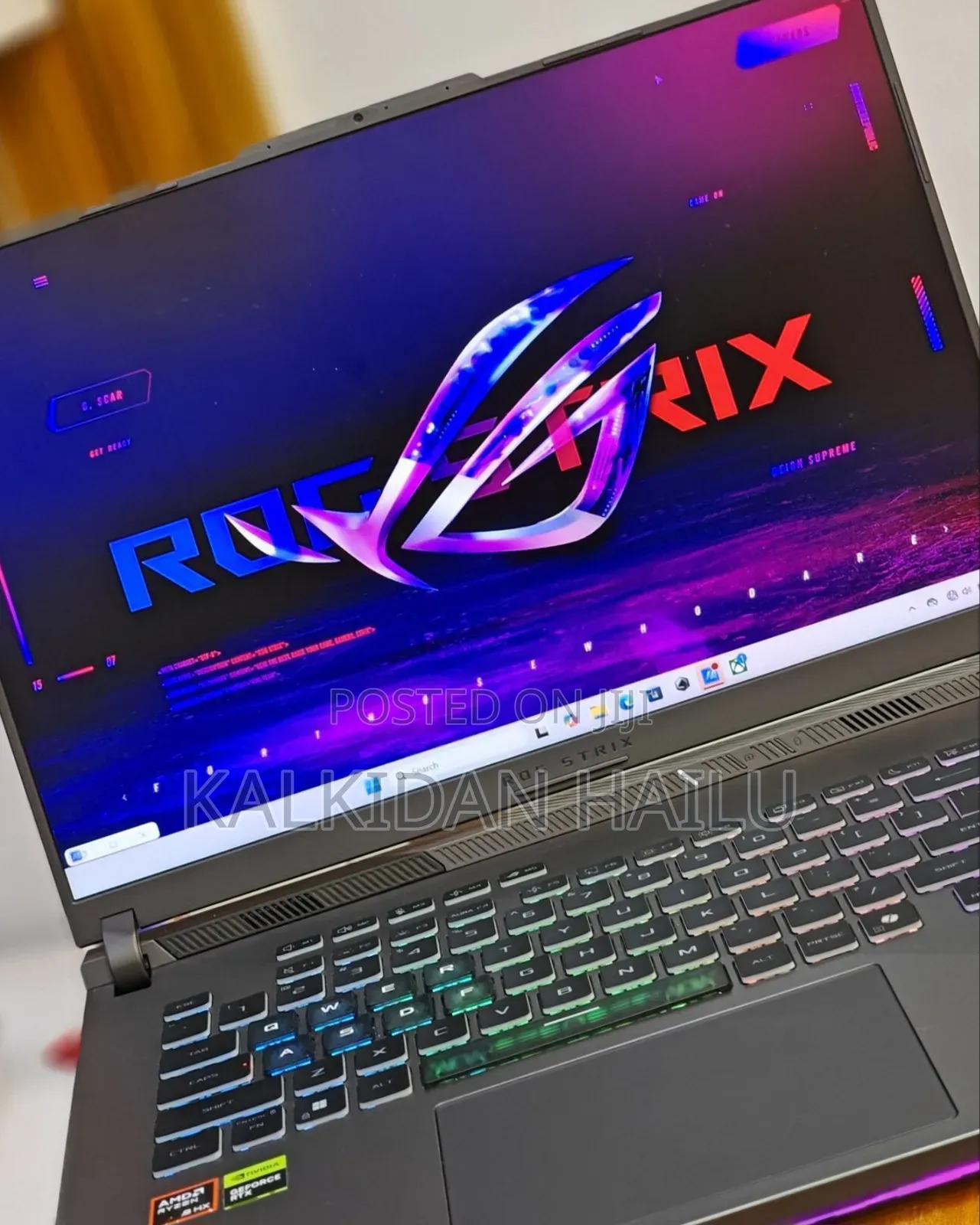 New Laptop Asus ROG Strix G15 16GB AMD Ryzen 9 SSD 1T