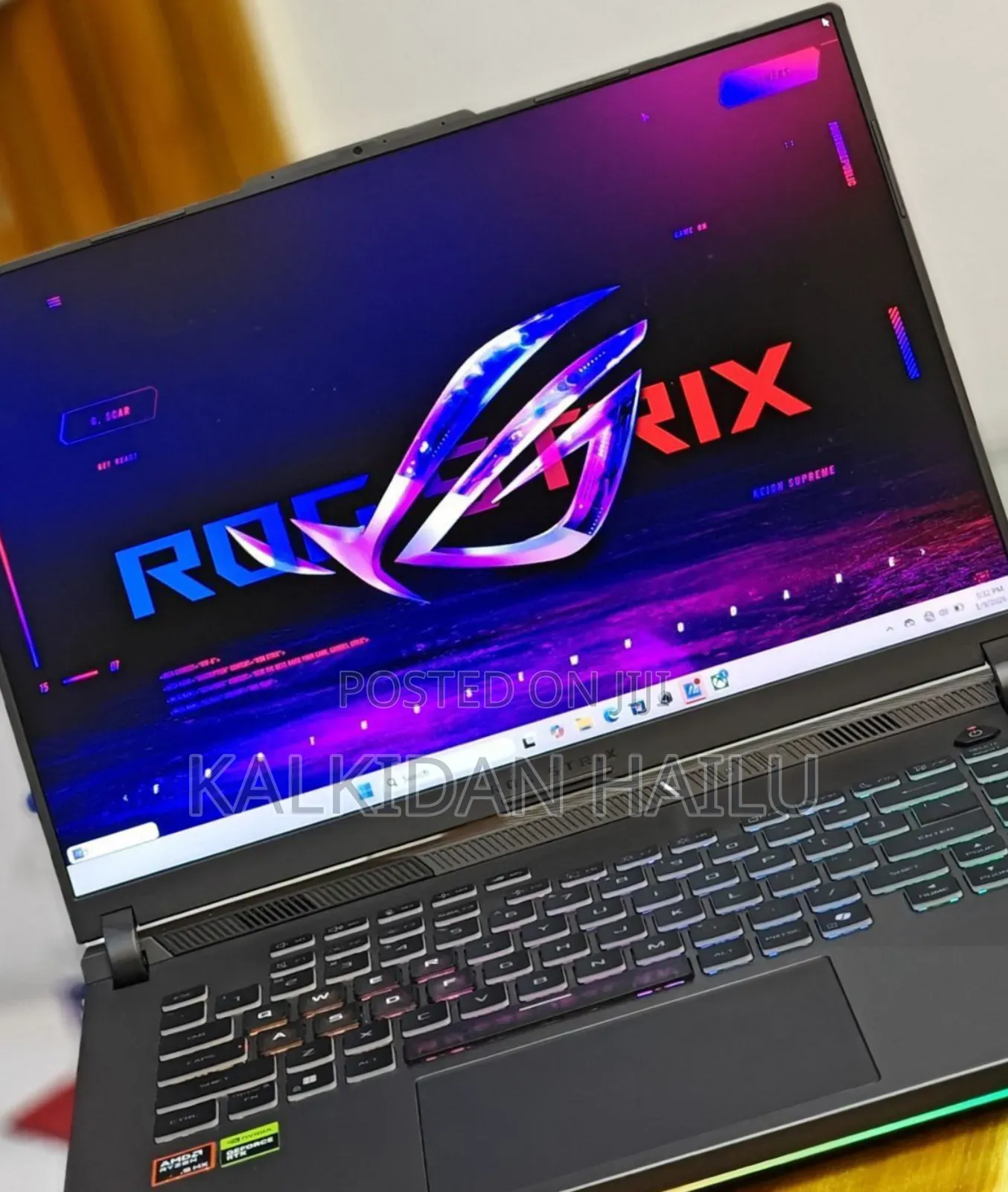 New Laptop Asus ROG Strix G15 16GB AMD Ryzen 9 SSD 1T