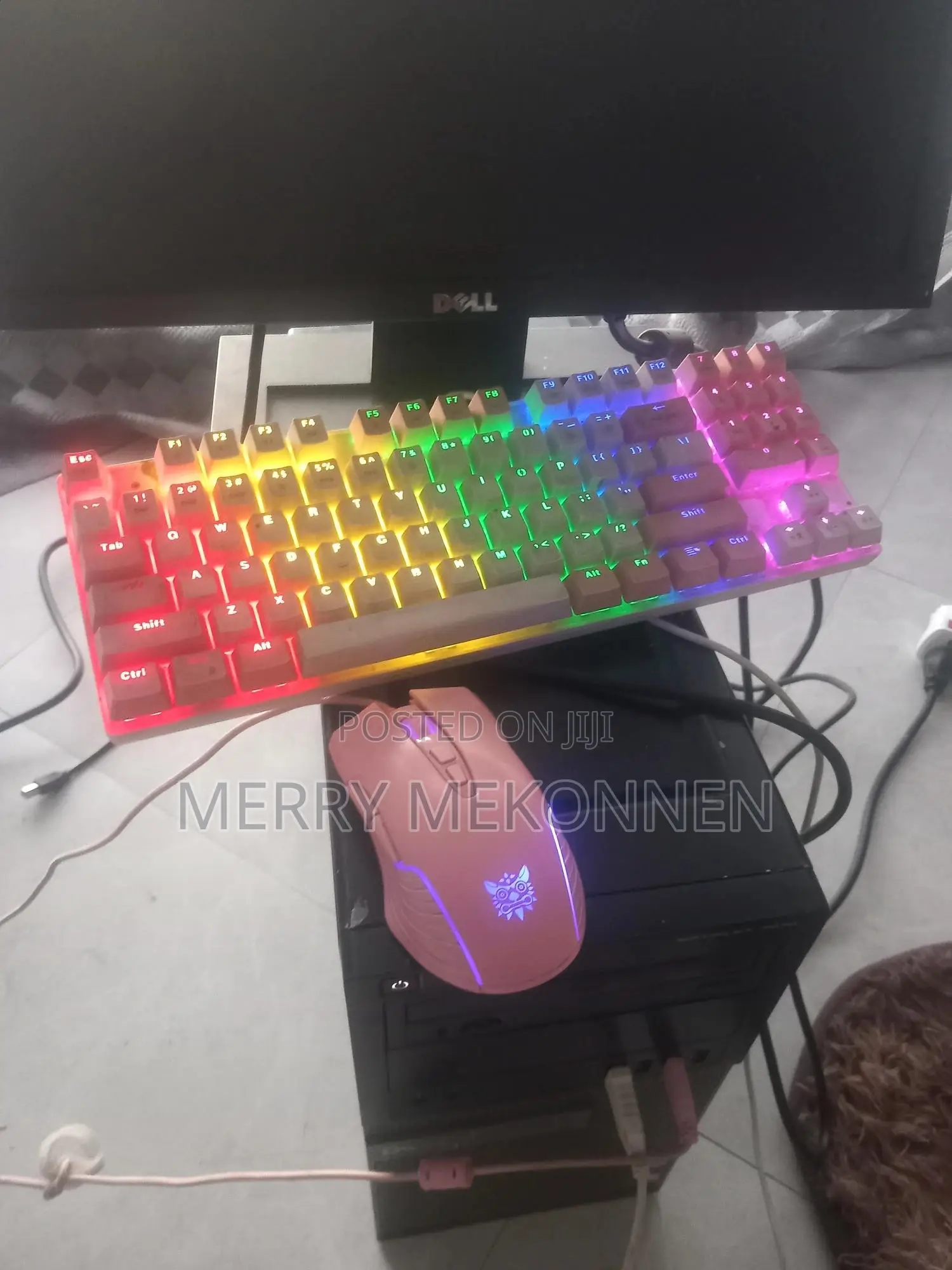 Dell Optiplex 7010 With Gameing Keyboard and Mouth