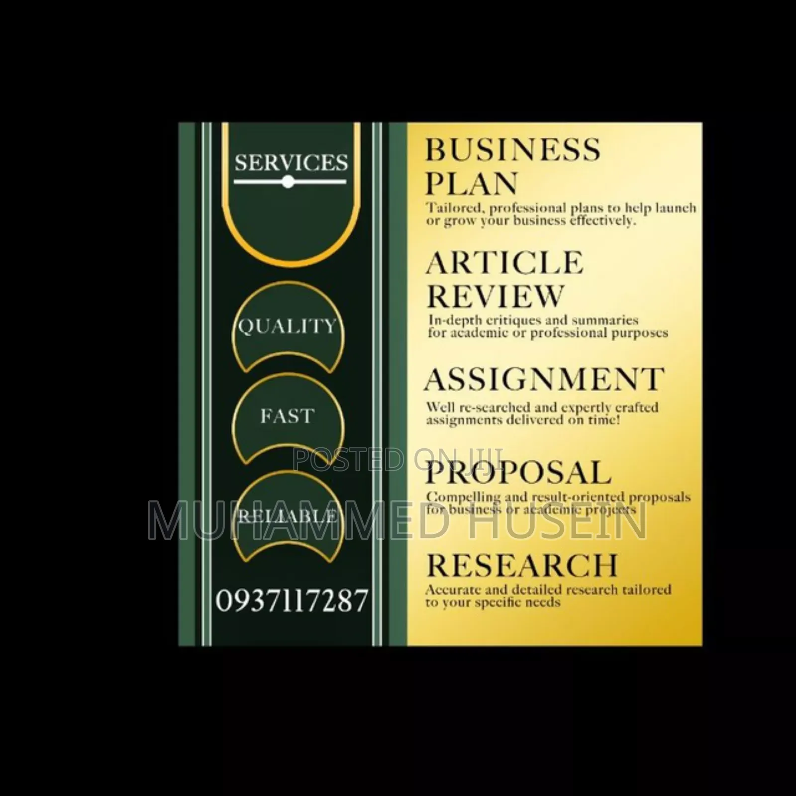 Research and Proposal