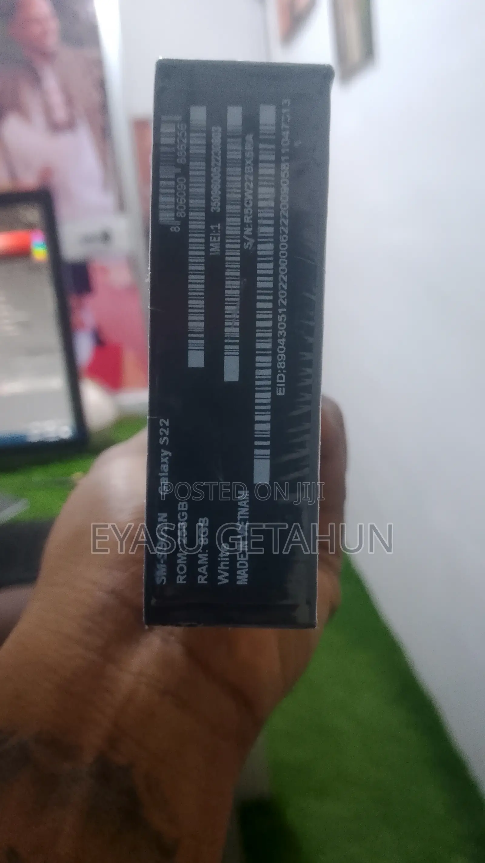 New Samsung Galaxy S22 5G 256 GB White