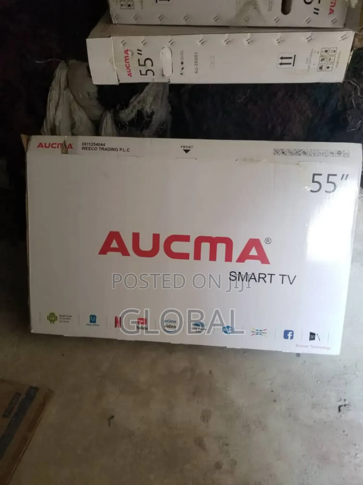 Aucma 55 Inch Wireless Smart Tv