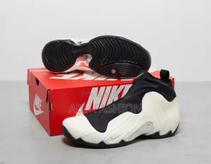 Nike Air Flightposite One Shoes White and Black