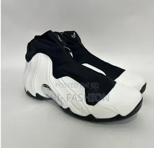 Nike Air Flightposite One Shoes White and Black