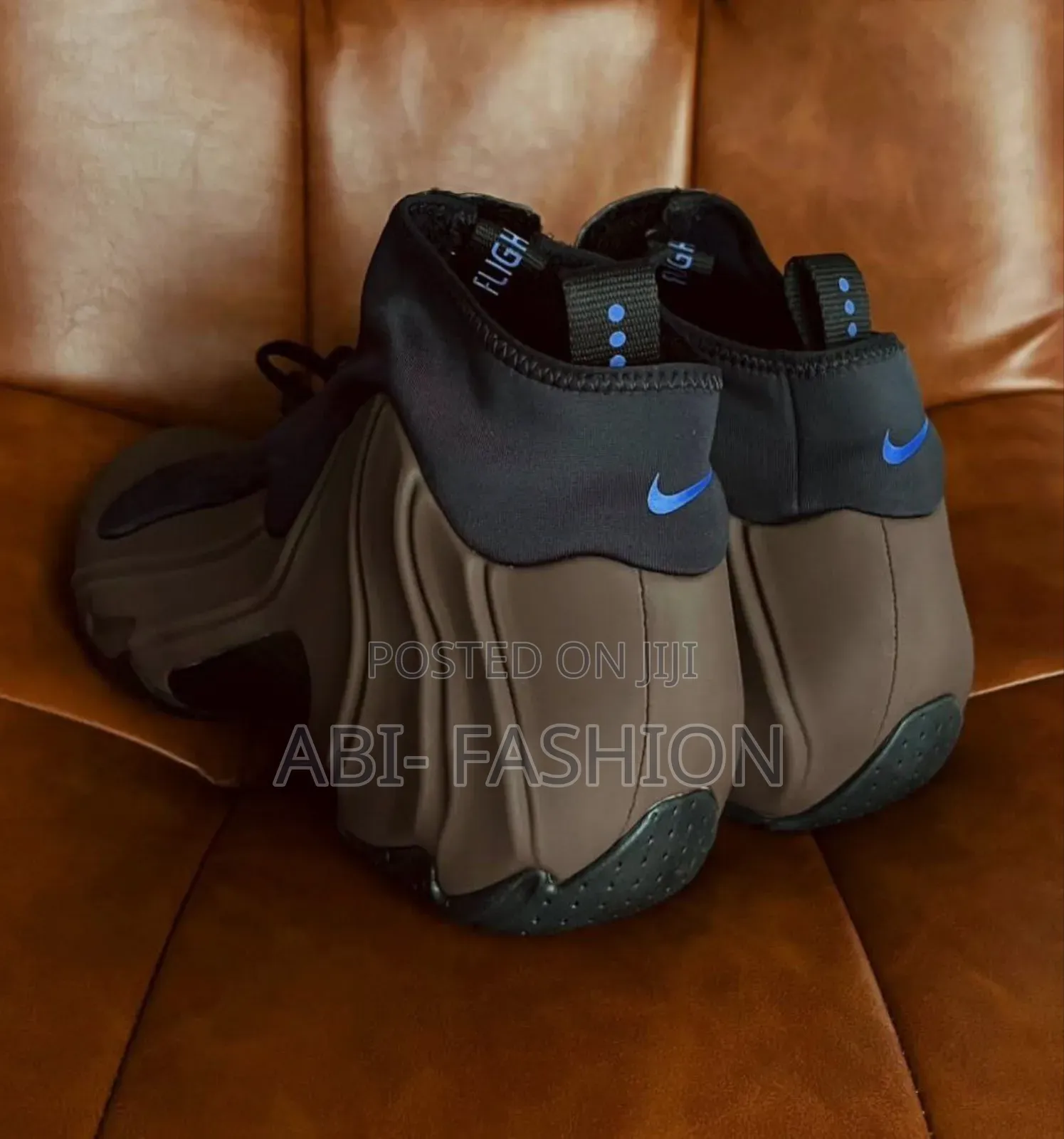 Nike Air Flightposite Brown Shoes