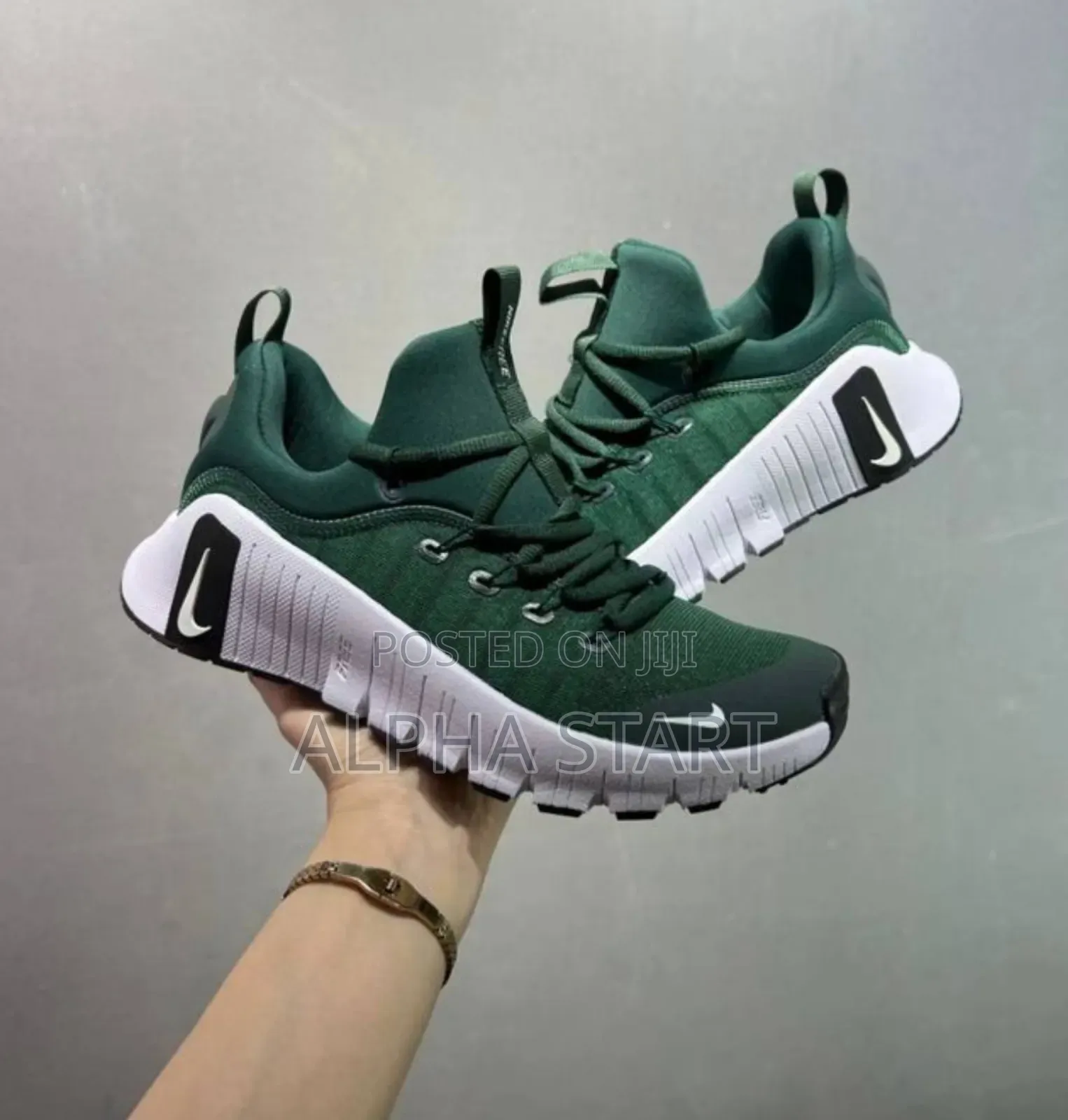 Nike Free Metcon Green High Master Quality Smooth Sneakers