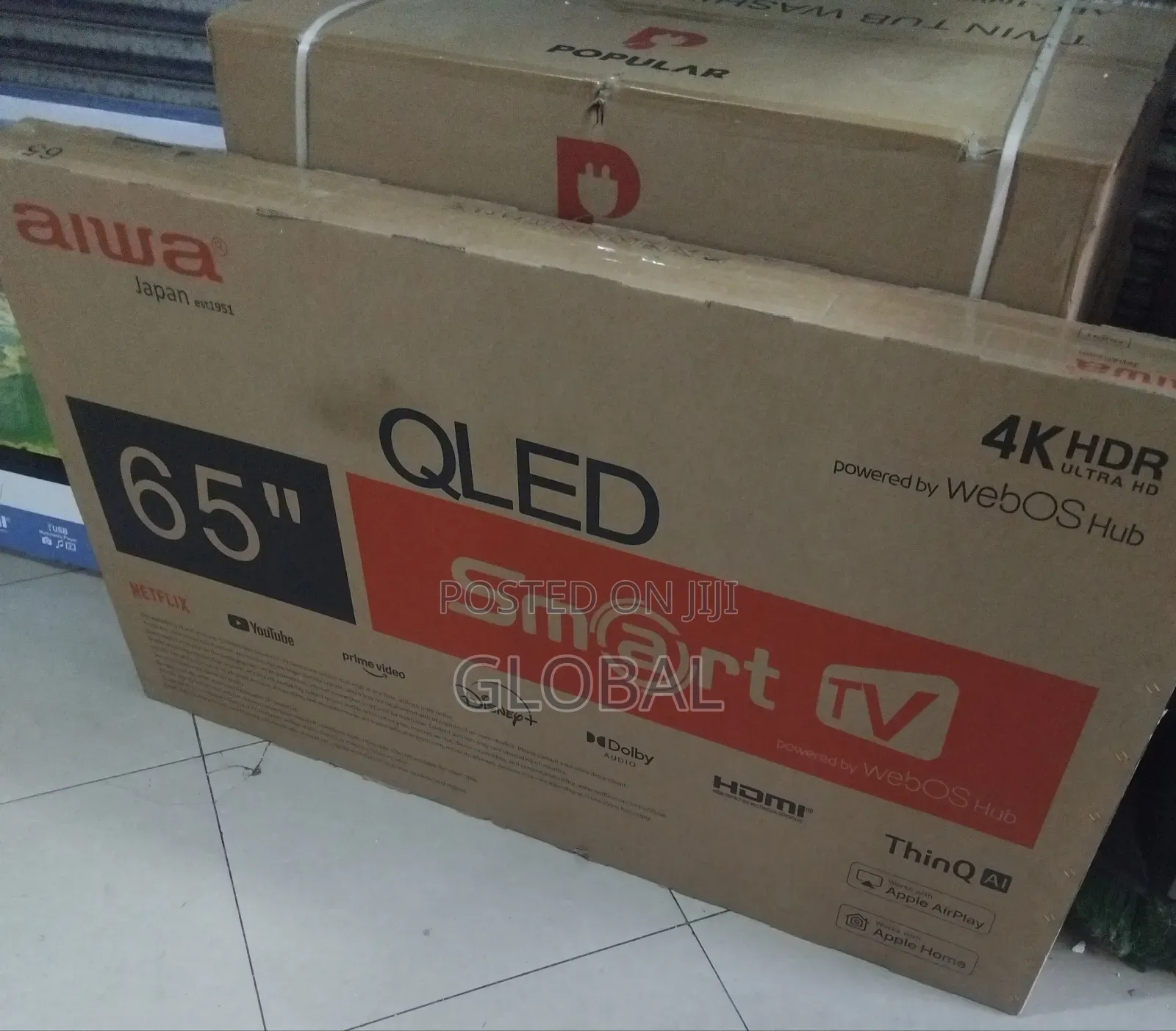 Qled Aiwa 65"Inch Tv