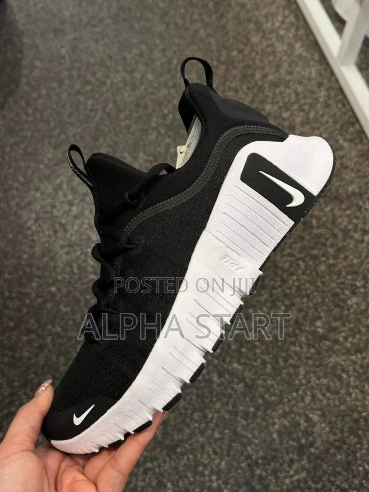 Nike Free Metcon Black High Master Quality Smooth Sneakers