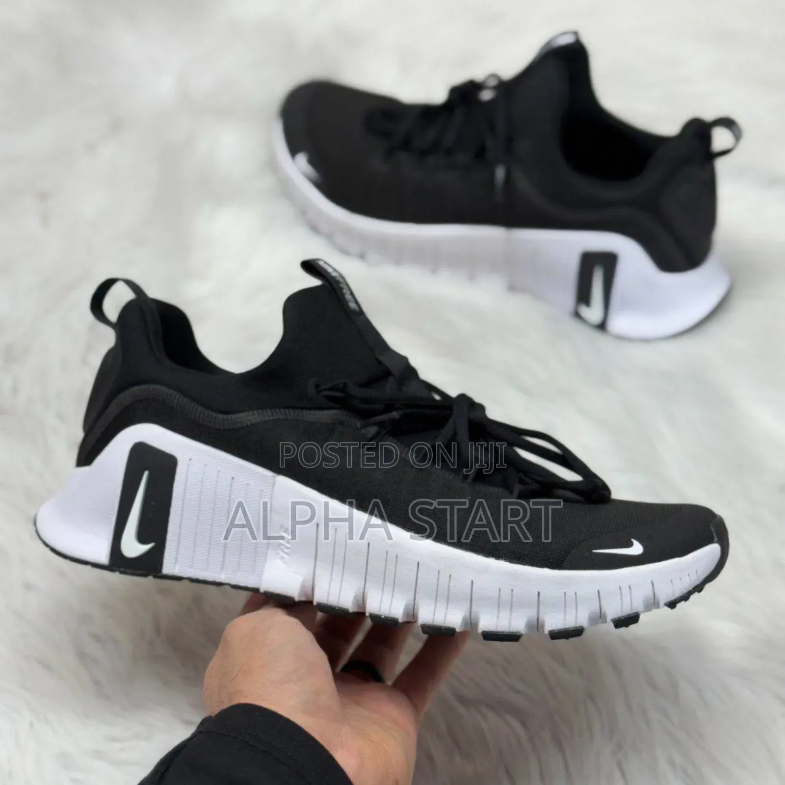 Nike Free Metcon Black High Master Quality Smooth Sneakers