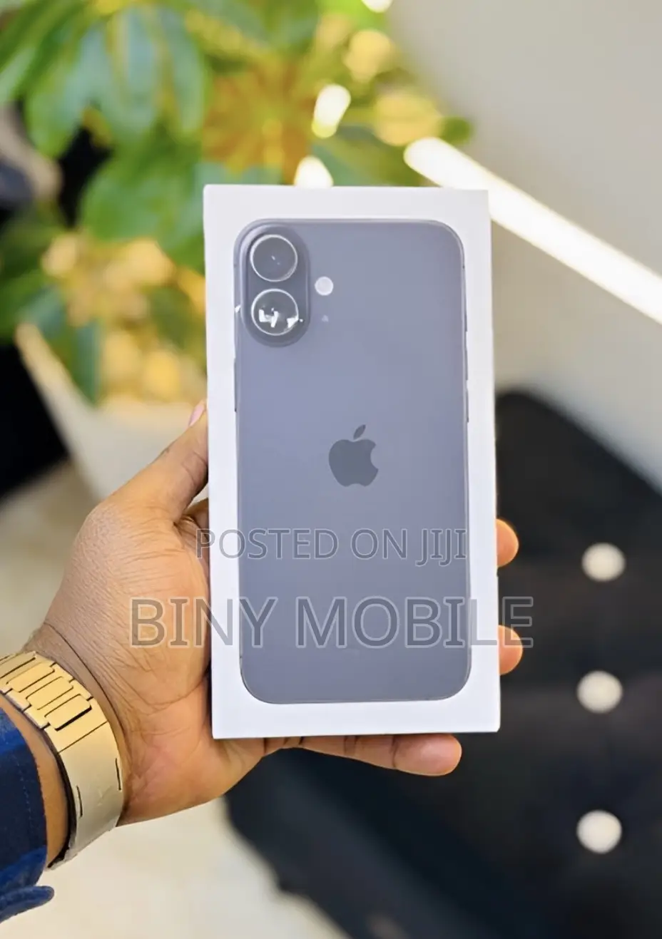 New Apple iPhone 16 Plus 128 GB Black