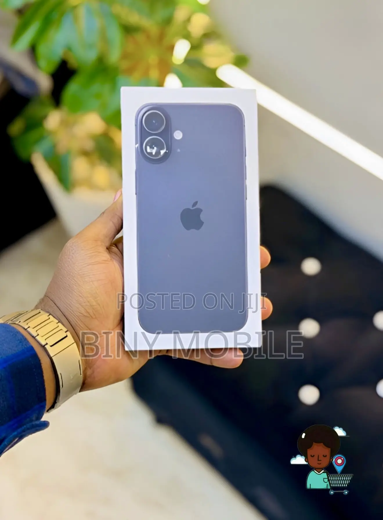 New Apple iPhone 16 Plus 128 GB Black